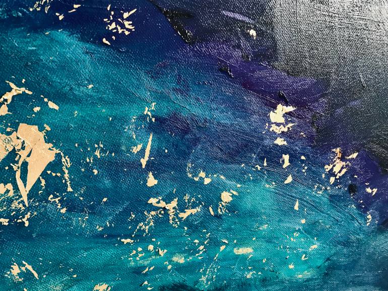 Original Contemporary Abstract Painting by Monika Bektas