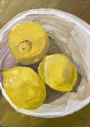 Original Food Paintings by Kim Langley