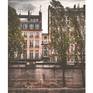Paris, Quai Volaire No.13 with white border