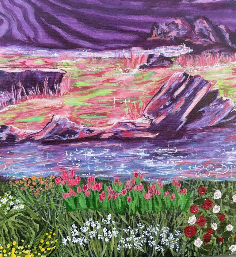 Original Conceptual Fantasy Painting by Uffaira Imtiaz