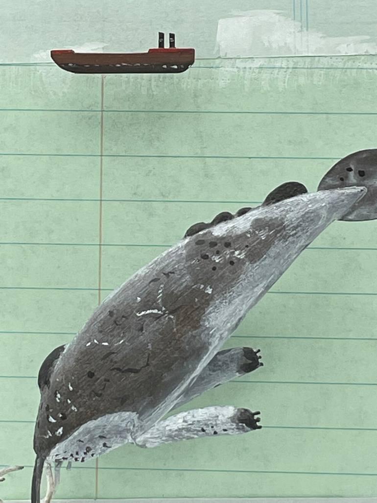 Original Figurative Animal Sculpture by Andrew Bohl