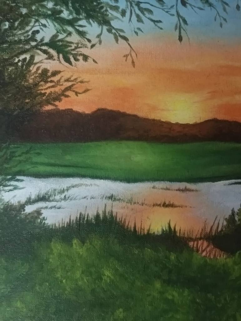 Original Landscape Painting by Komal Bhamani