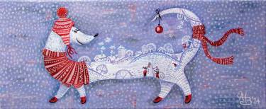 Original Abstract Expressionism Children Paintings by Tetiana Yakubova