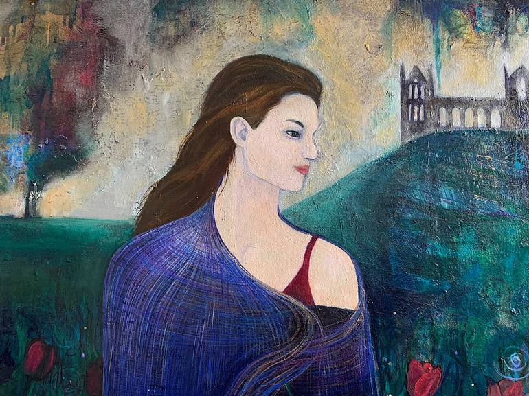 Original Figurative Fantasy Painting by Dawn Rodger