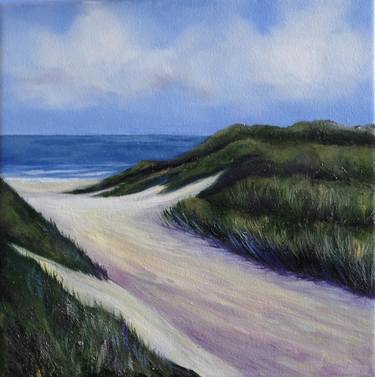 Original Impressionism Beach Paintings by Dawn Rodger