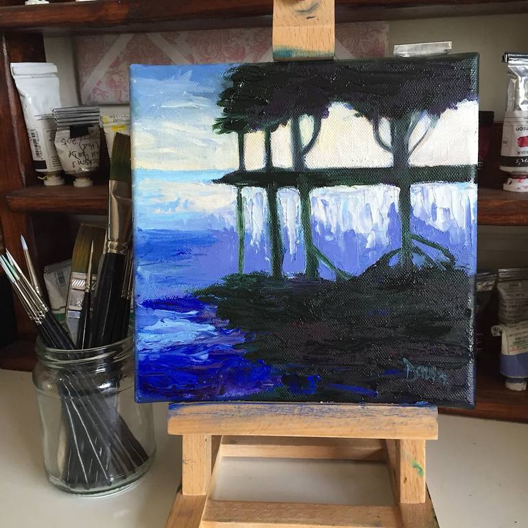 Original Impressionism Water Painting by Dawn Rodger