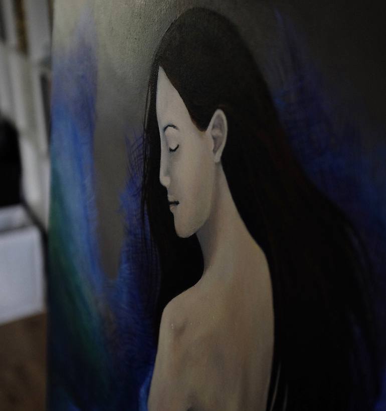 Original Figurative Women Painting by Dawn Rodger