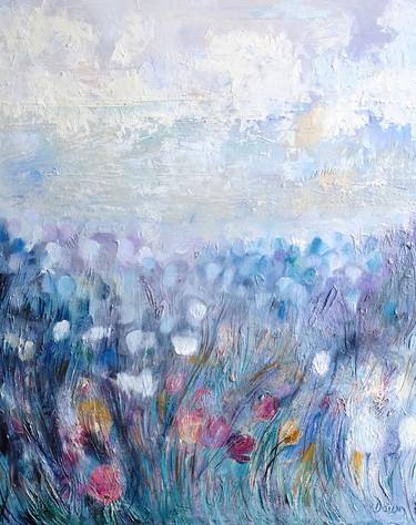 Original Abstract Nature Paintings by Dawn Rodger