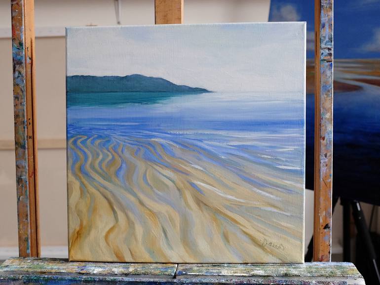 Original Beach Painting by Dawn Rodger