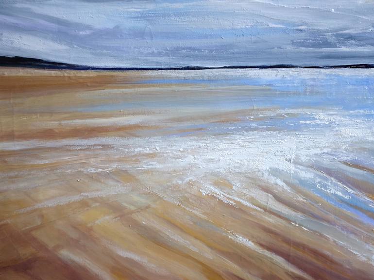 Original Beach Painting by Dawn Rodger