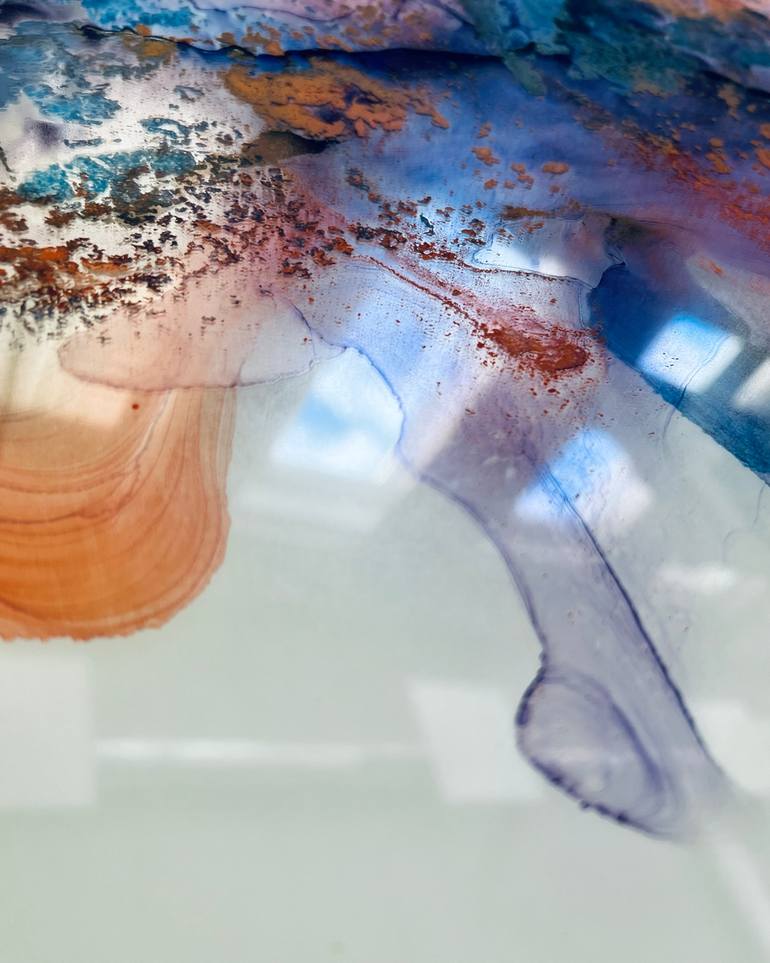 Original Conceptual Abstract Painting by Maria Pranka