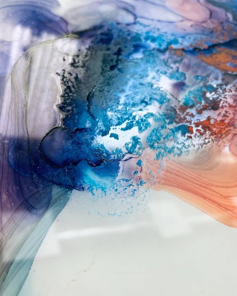 Original Conceptual Abstract Painting by Maria Pranka