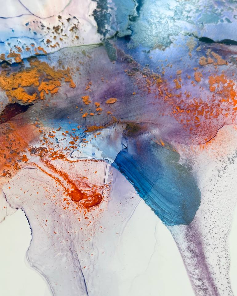 Original Conceptual Abstract Painting by Maria Pranka