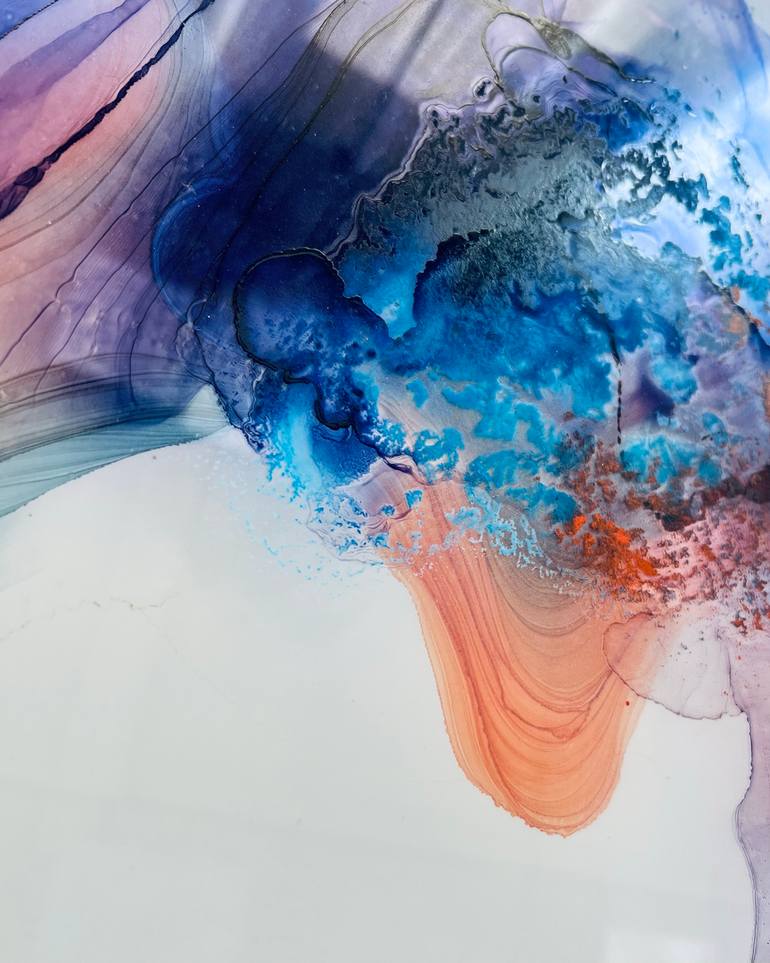 Original Conceptual Abstract Painting by Maria Pranka