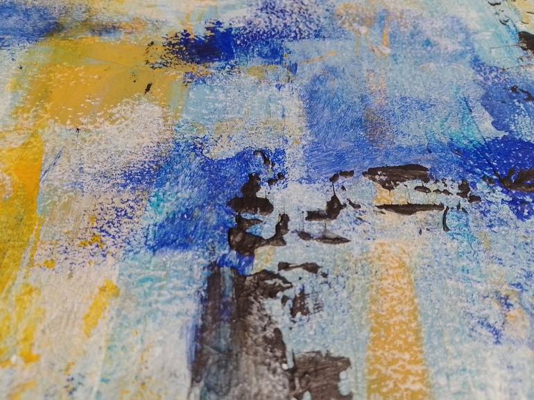 Original Abstract Expressionism Abstract Painting by Voin Voin