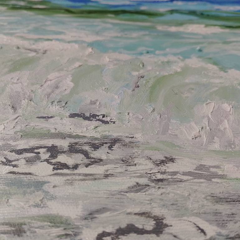 Original Seascape Painting by Voin Voin