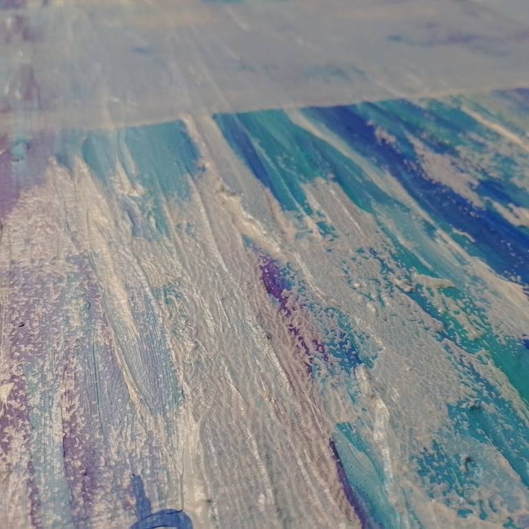 Original Abstract Expressionism Abstract Painting by Voin Voin