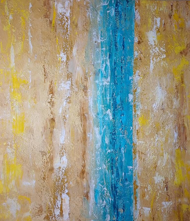Original Abstract Expressionism Abstract Painting by Voin Voin