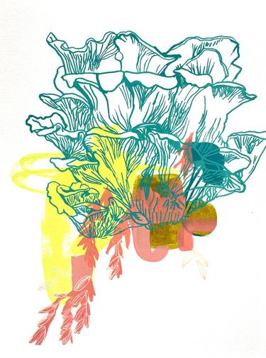 Print of Botanic Mixed Media by Jill Nahrstedt