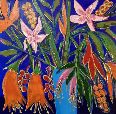 Original Floral Paintings by Zoe Brogan