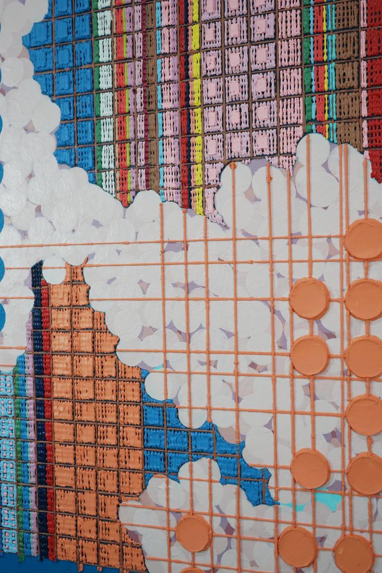 Original Abstract Expressionism Abstract Painting by Hyunseok Cho