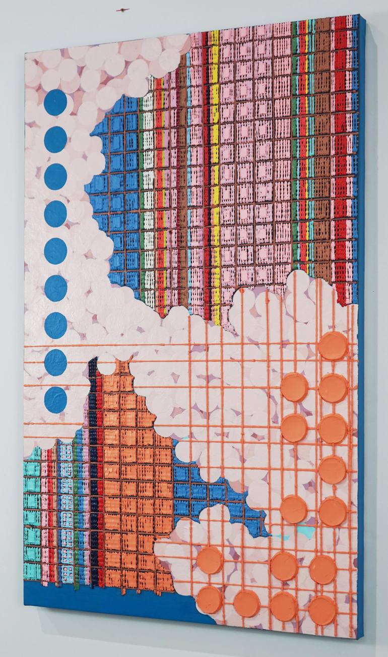 Original Abstract Expressionism Abstract Painting by Hyunseok Cho