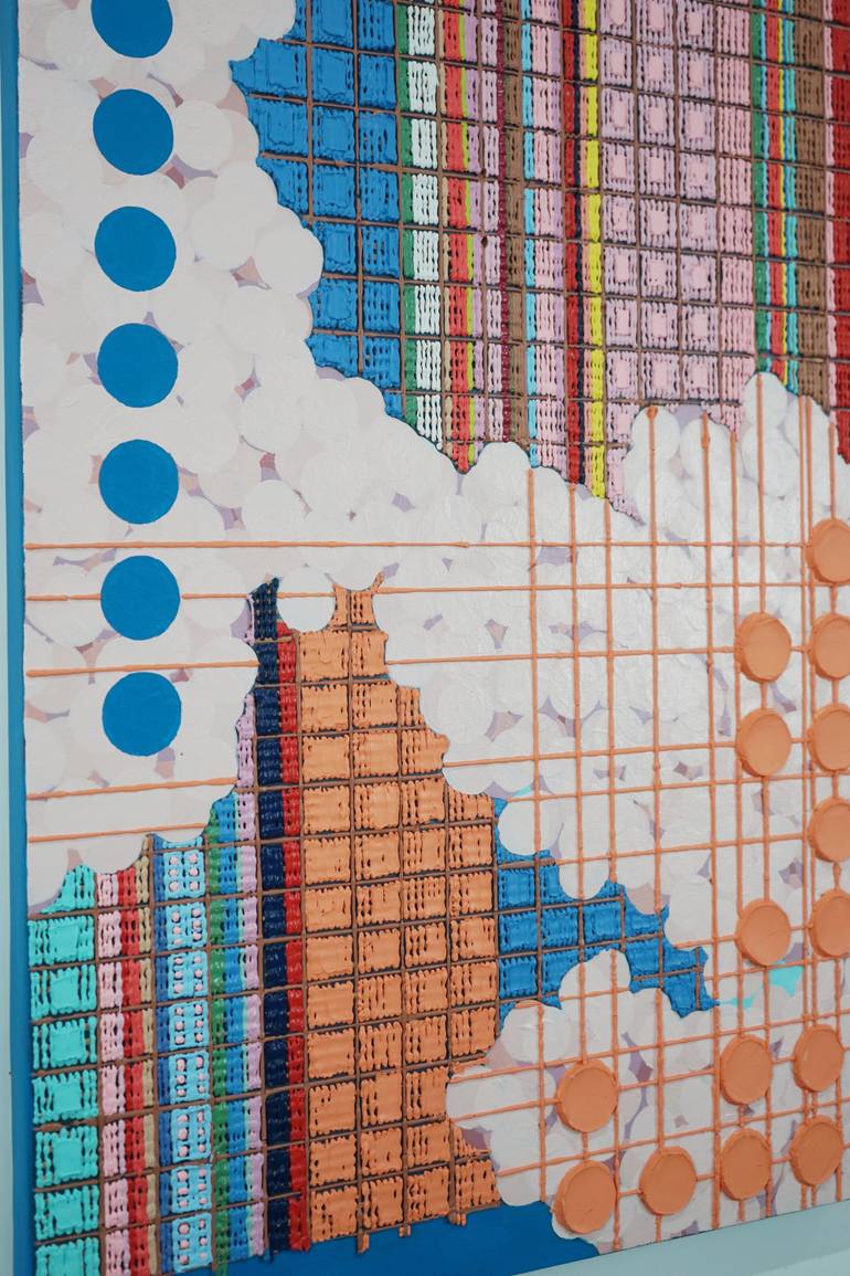 Original Abstract Expressionism Abstract Painting by Hyunseok Cho