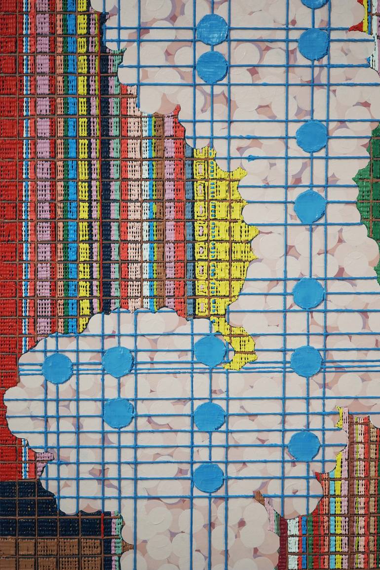 Original Abstract Expressionism Abstract Painting by Hyunseok Cho