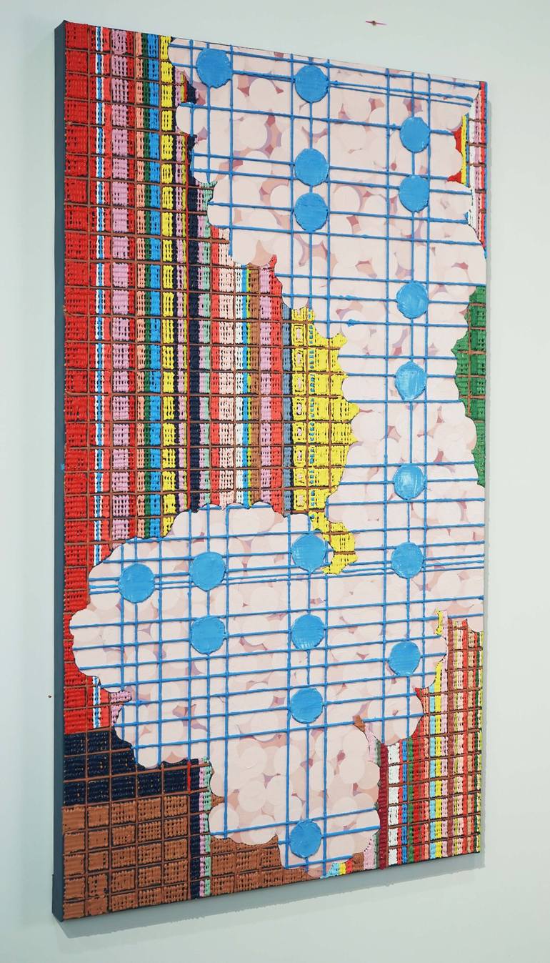 Original Abstract Expressionism Abstract Painting by Hyunseok Cho