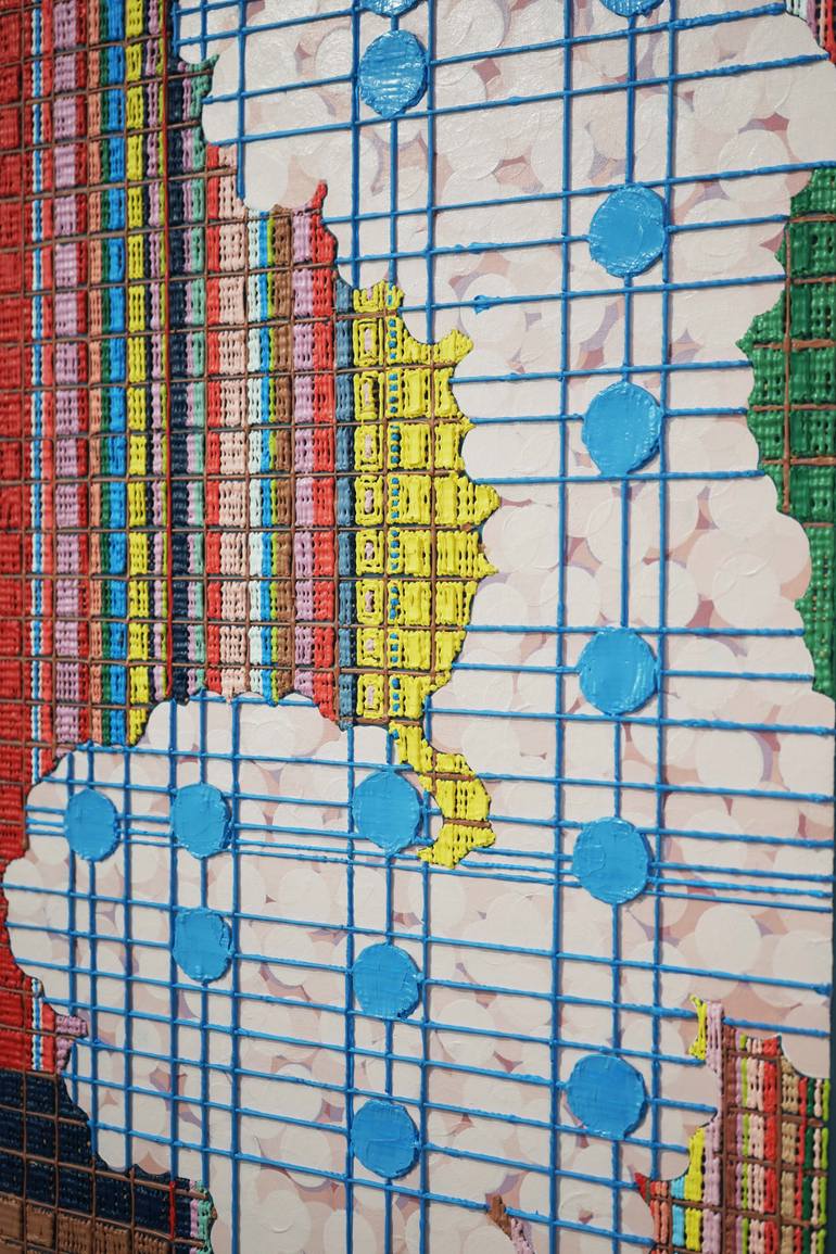 Original Abstract Expressionism Abstract Painting by Hyunseok Cho