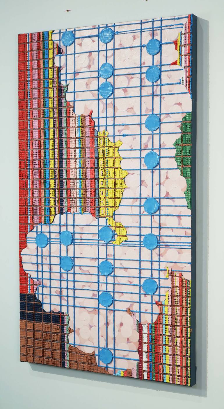 Original Abstract Expressionism Abstract Painting by Hyunseok Cho