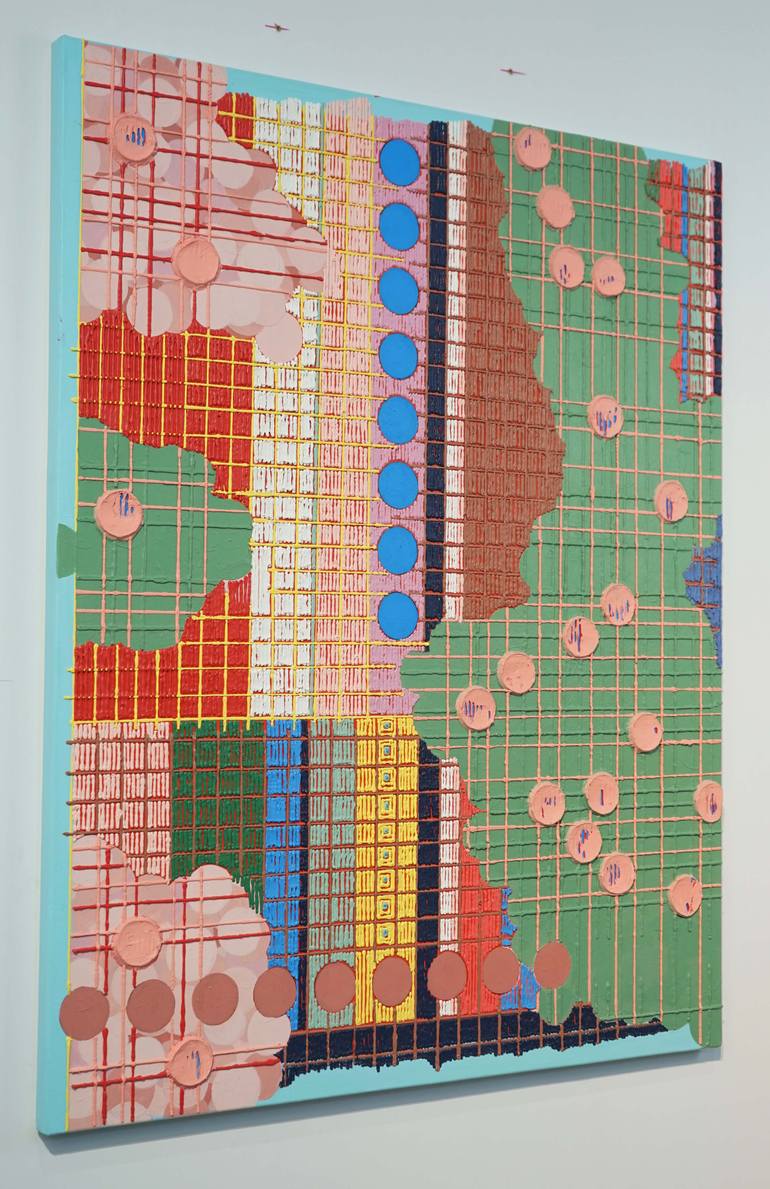 Original Abstract Expressionism Abstract Painting by Hyunseok Cho