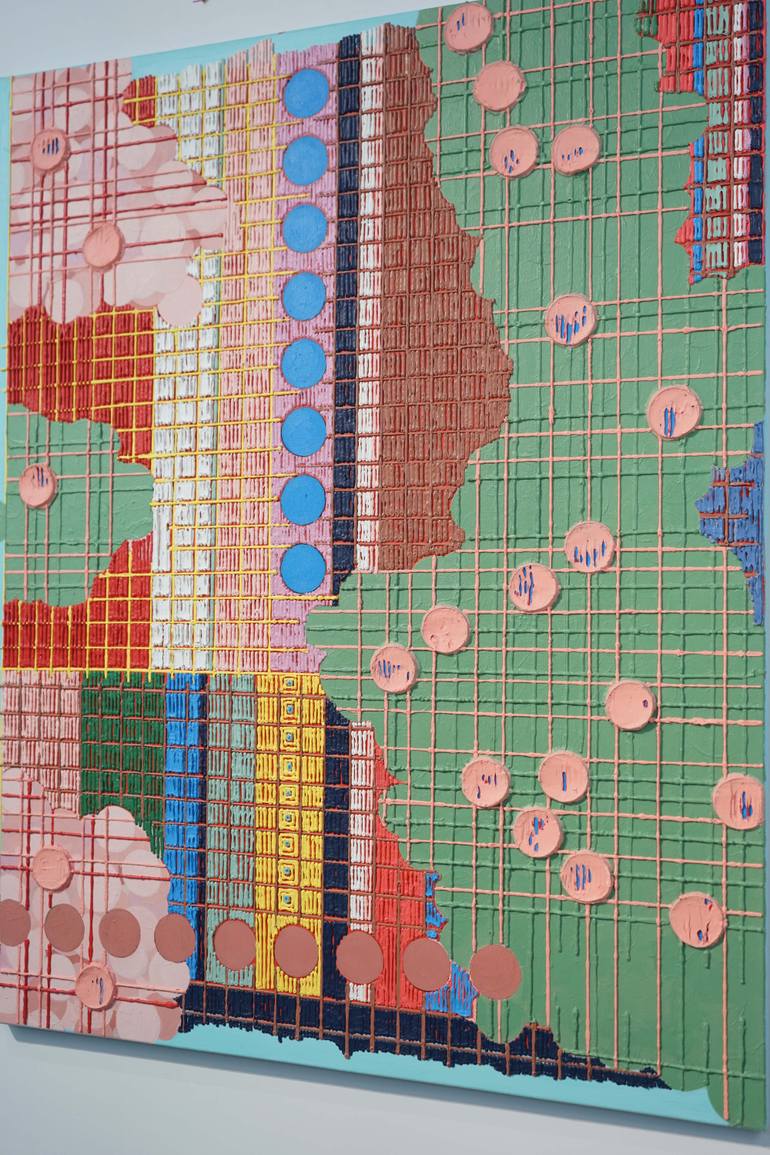 Original Abstract Expressionism Abstract Painting by Hyunseok Cho