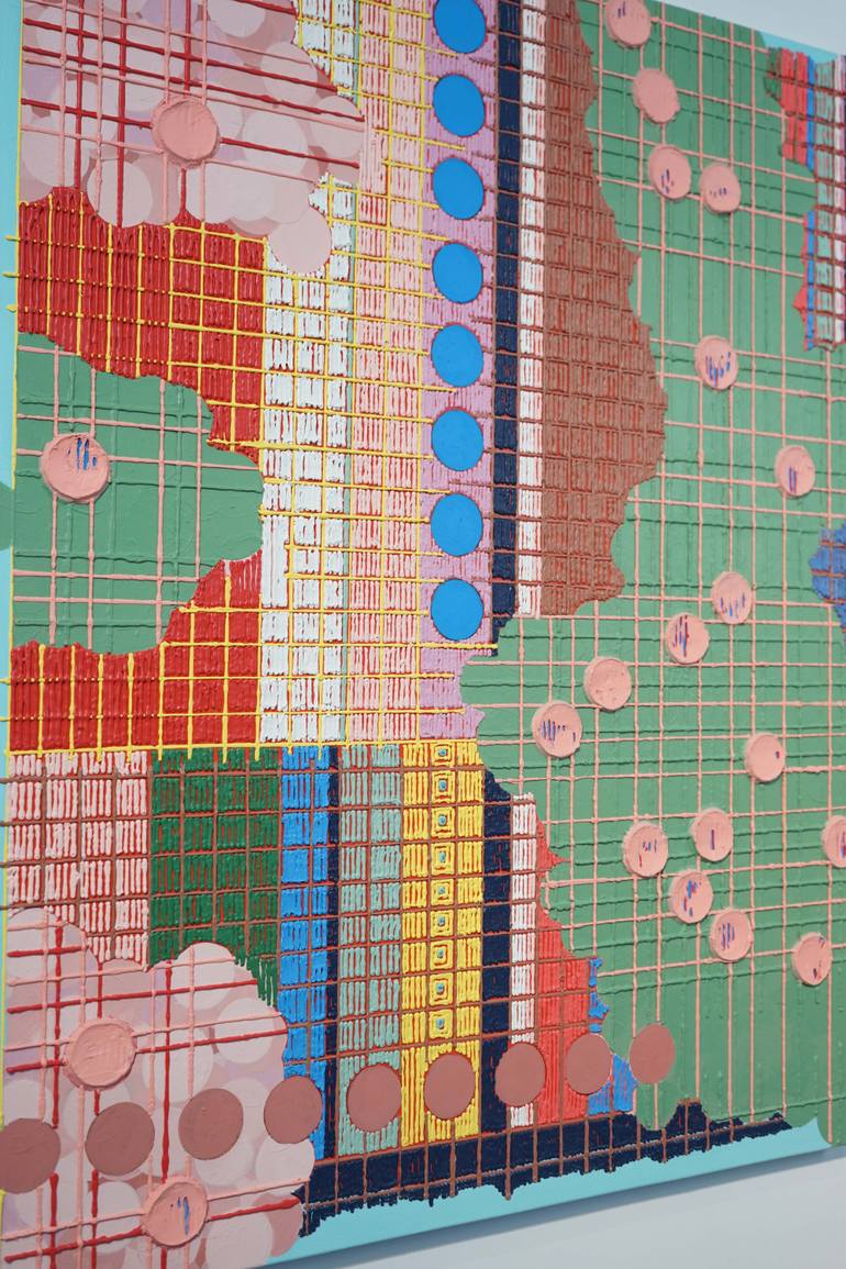 Original Abstract Expressionism Abstract Painting by Hyunseok Cho