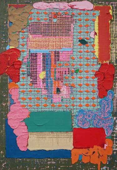 Original Algorithmic Abstract Paintings by Hyunseok Cho