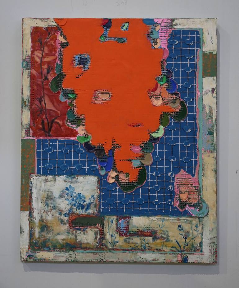 Original Algorithmic Abstract Painting by Hyunseok Cho