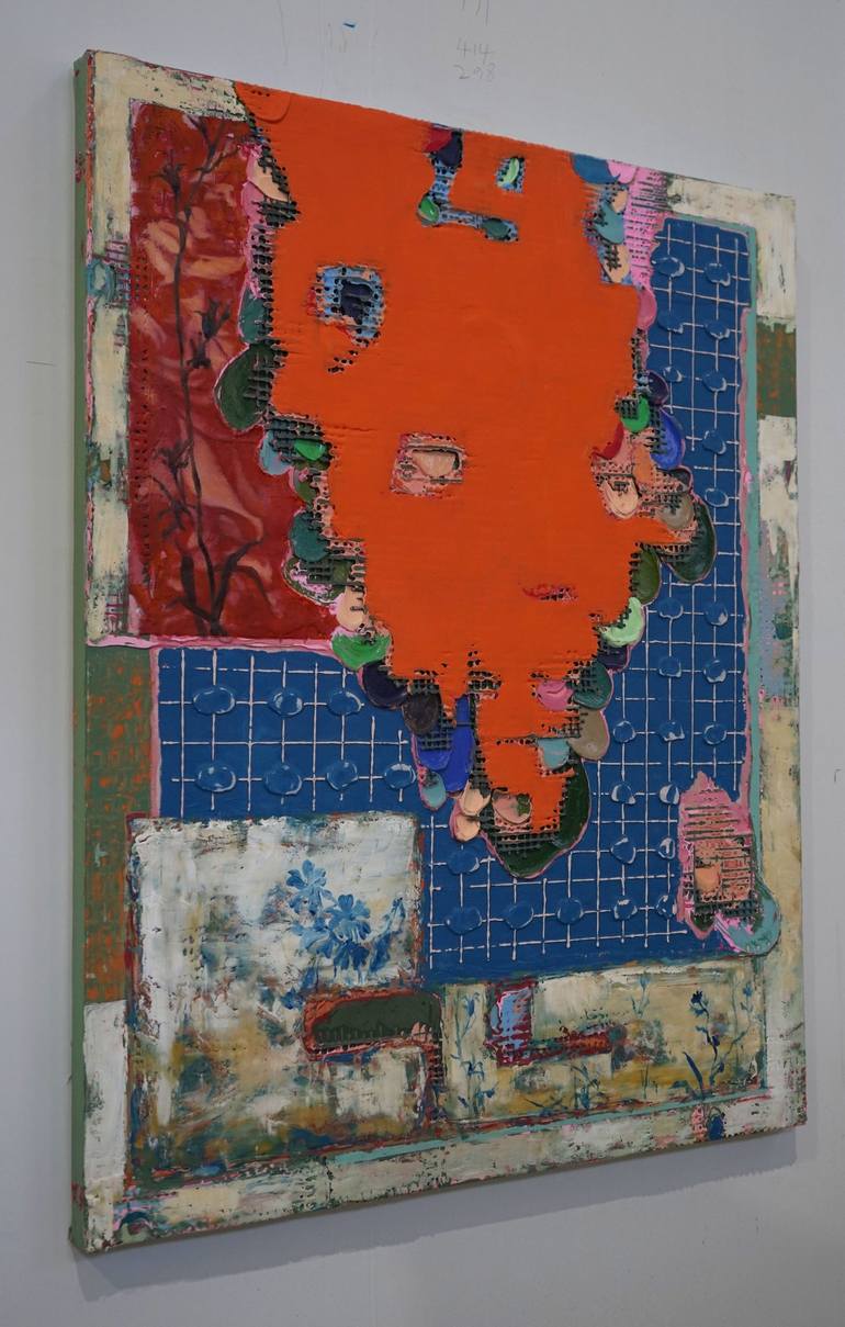 Original Algorithmic Abstract Painting by Hyunseok Cho