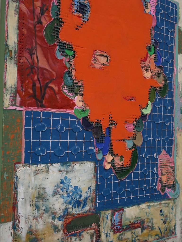 Original Algorithmic Abstract Painting by Hyunseok Cho