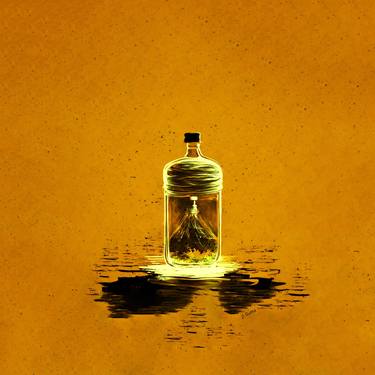 Saatchi Art Artist Jiri Svetlik; Digital, “Message in a Bottle, Euphoria” #art