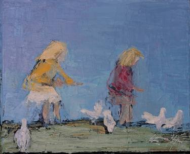 Print of Children Paintings by Lynne Fitzpatrick