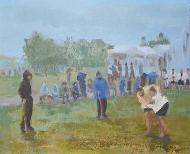 Print of Figurative Rural life Paintings by Lynne Fitzpatrick