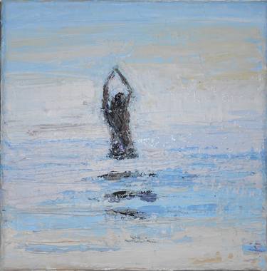 Print of Figurative Water Paintings by Lynne Fitzpatrick