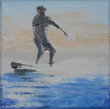 Print of Figurative Sport Paintings by Lynne Fitzpatrick