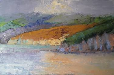 Print of Fine Art Beach Paintings by Lynne Fitzpatrick