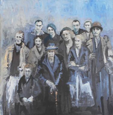 Original Documentary People Paintings by Lynne Fitzpatrick