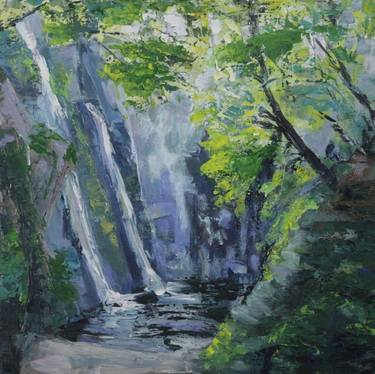 Original Expressionism Landscape Paintings by Lynne Fitzpatrick