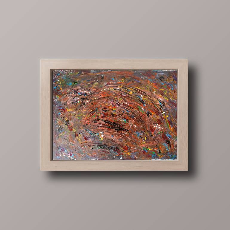 Original Abstract Painting by Deni Supriatna