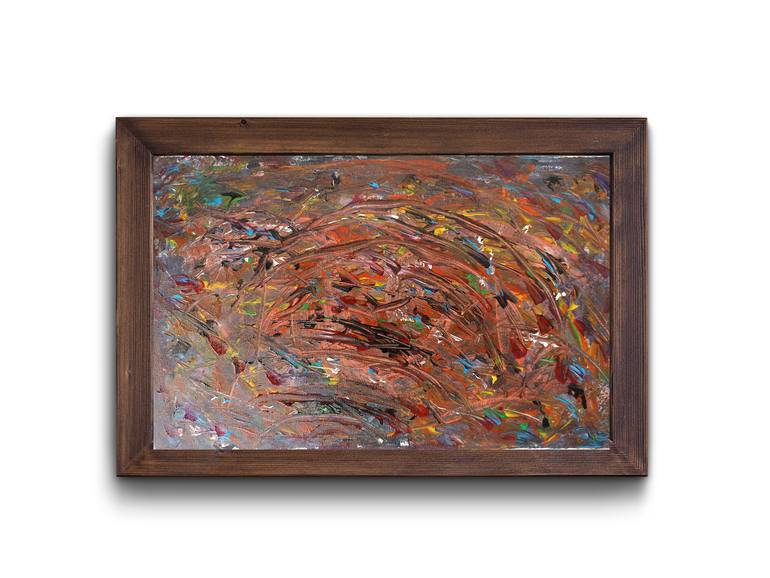 Original Abstract Painting by Deni Supriatna