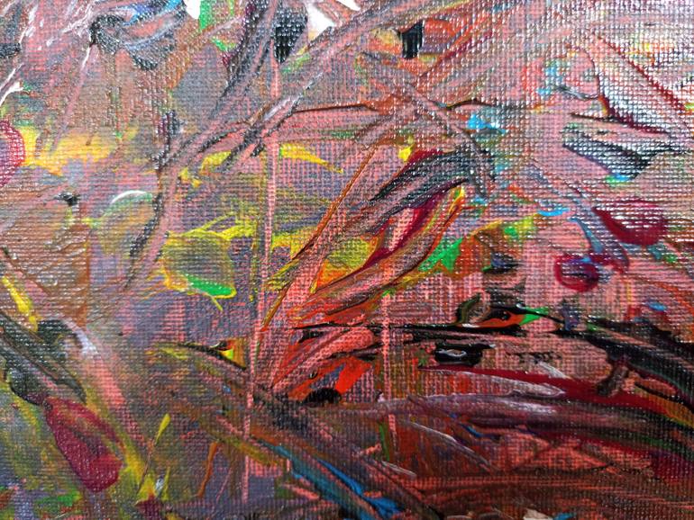 Original Abstract Painting by Deni Supriatna