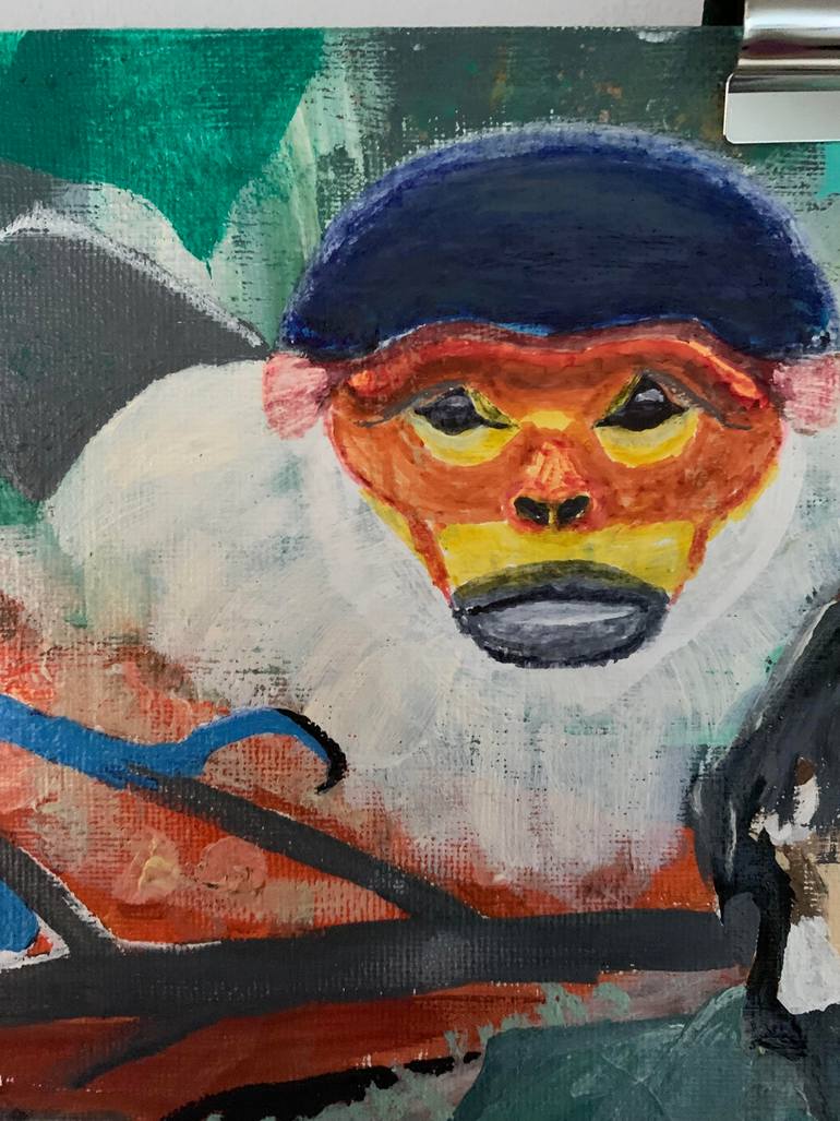 Original Conceptual Politics Painting by Highland Construction.